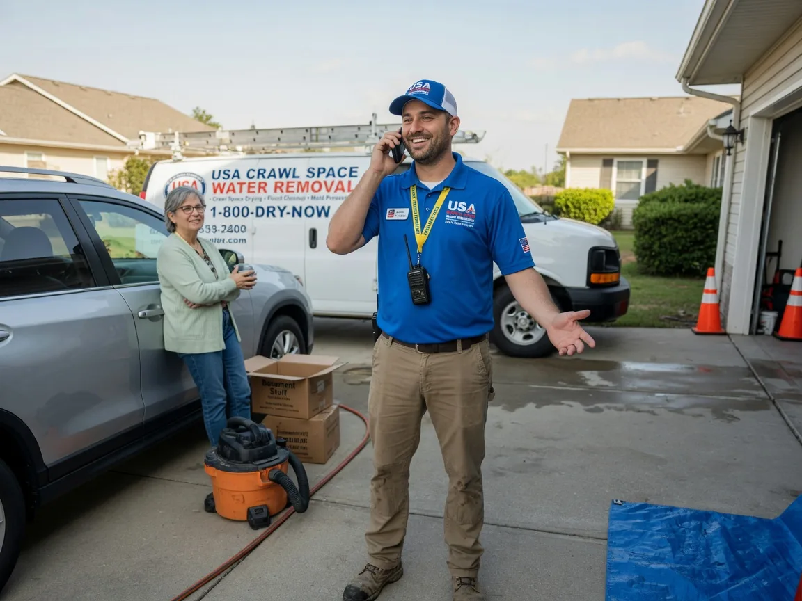 Crawl Space Water Removal Salisbury, NC FAQs